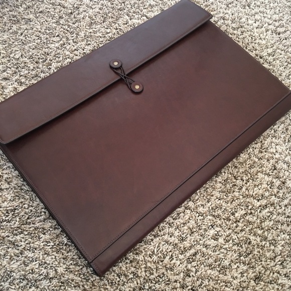 🚩 SOLD Coach Bleecker Draftsman Portfolio 1 of 11 - Picture 2 of 5