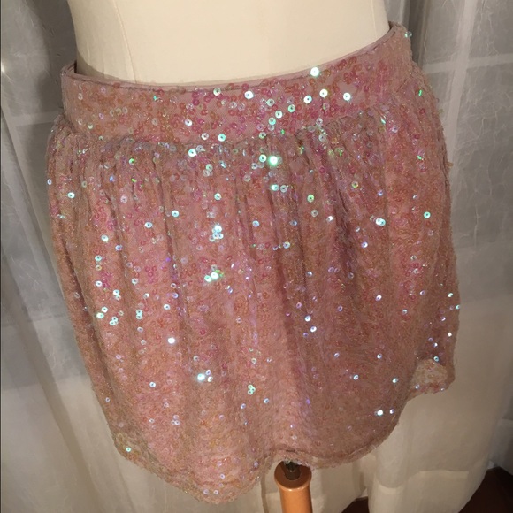 Sequin skirt