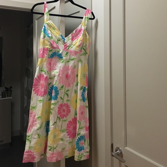 Floral Lily Pulitzer v neck dress