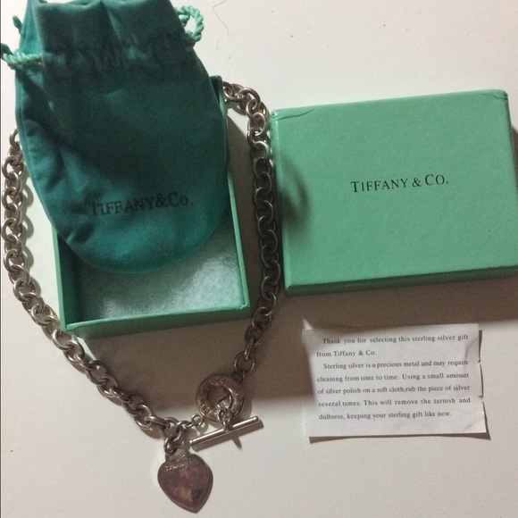 Authentic Tiffanys charm necklace