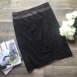 Lace Pencil Skirt