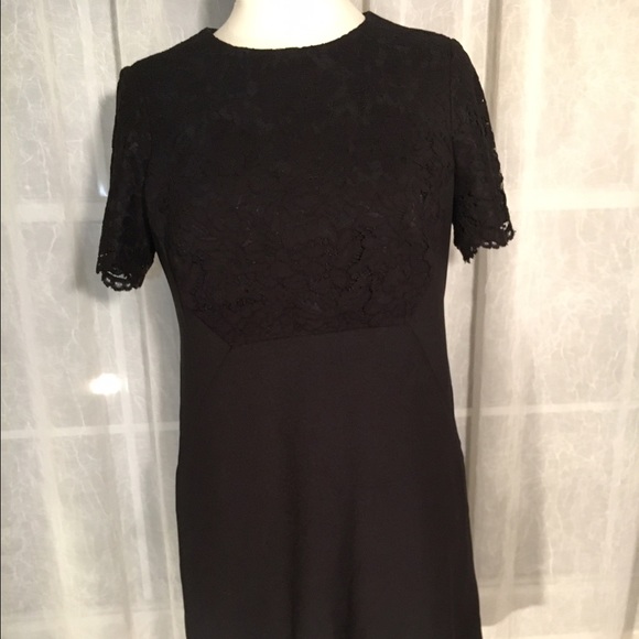 Maggy London Black Dress with Lace