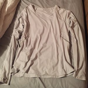 Athleta L fitted long sleeve