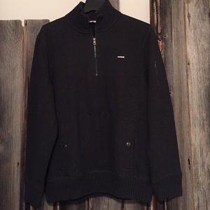MEN's Calvin Klein half zip sweater
