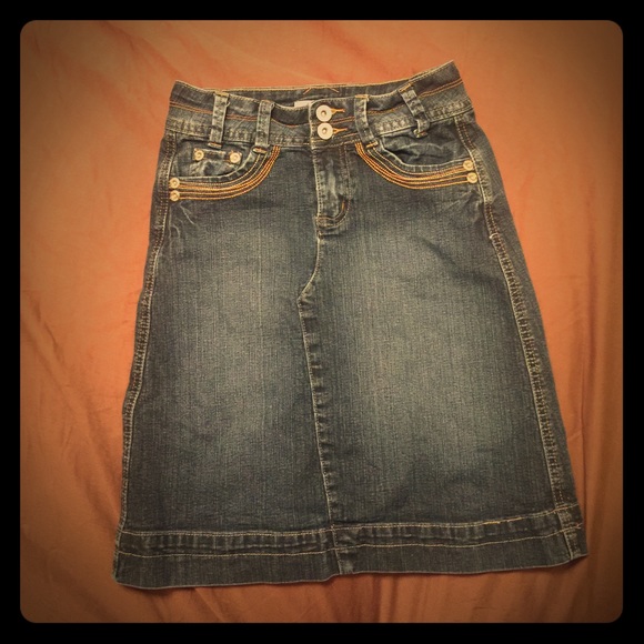 Cato Girls' Jean Skirt...a must-have for fall!