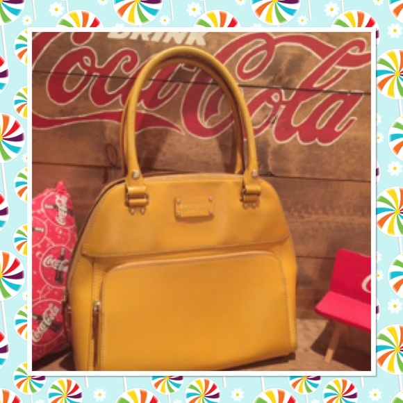Kate Spade Wellesley Yellow Satchel