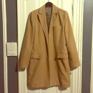 CLUB MONACO - men's camel overcoat