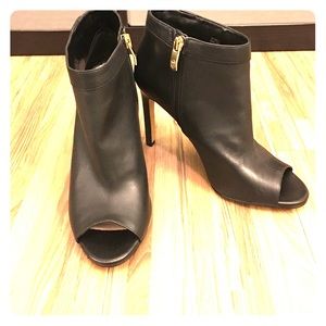 Vince Camuto VP-Keely open toe bootie.