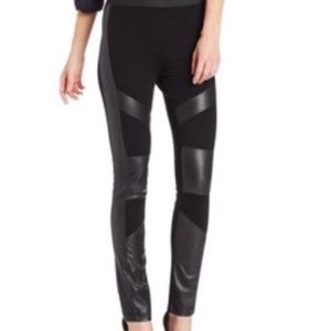 BCBG MaxAzria Bayle Leather Legging