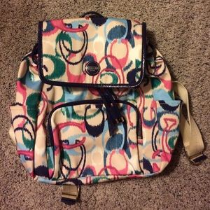 Coach backpack