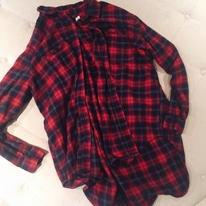 UO Red Flannel
