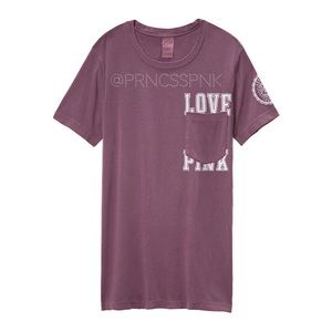 VS PINK campus tee