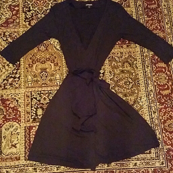 Express wrap dress, worn once