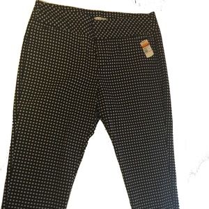 Checkered Cropped Pants
