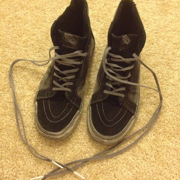 Limited Edition Grey Hi-Skate Vans