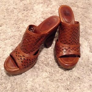 Frye heeled sandals