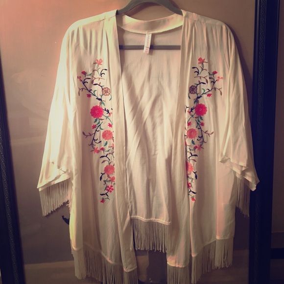 Floral kimono