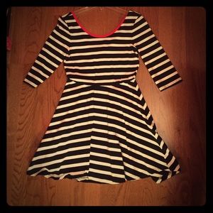 Express striped dress