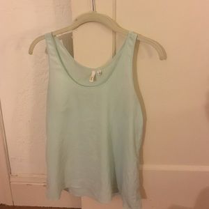 Frenchi blue tank top