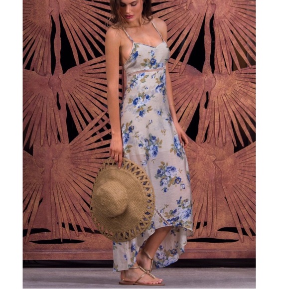 •L*space• floral maxi dress / coverup - Picture 2 of 2