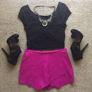 Hot Pink Skort