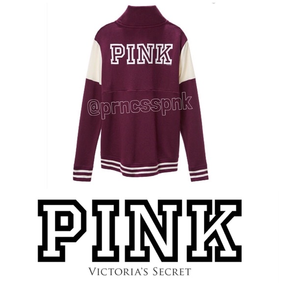HALF ZIP PINK VS