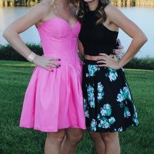 Two Piece Homecoming Dress