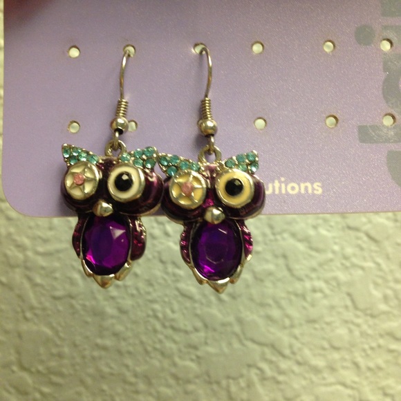 Owl earrings