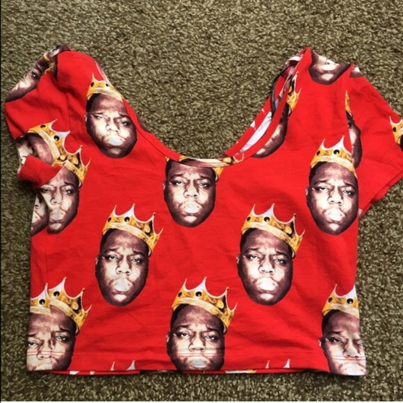 Cute Notorious B.I.G. Croptop