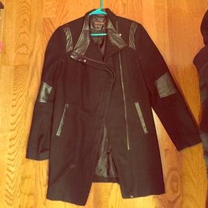 Dana Buchman black coat