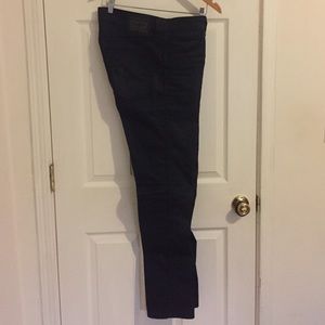 Levi's Painted Denim. Blue Black 511 Jeans