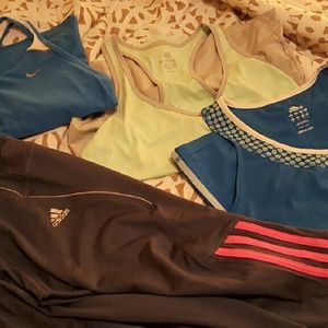 Workout clothes bundle