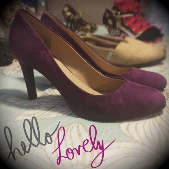 Purple JustFab Pumps