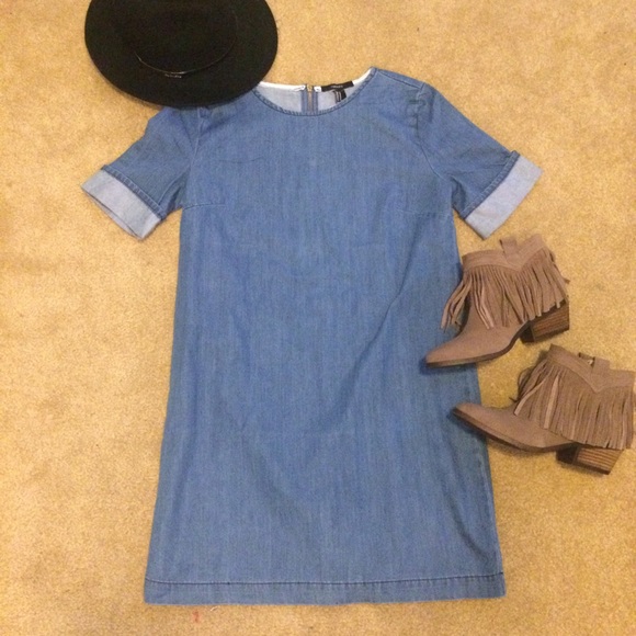 Denim dress