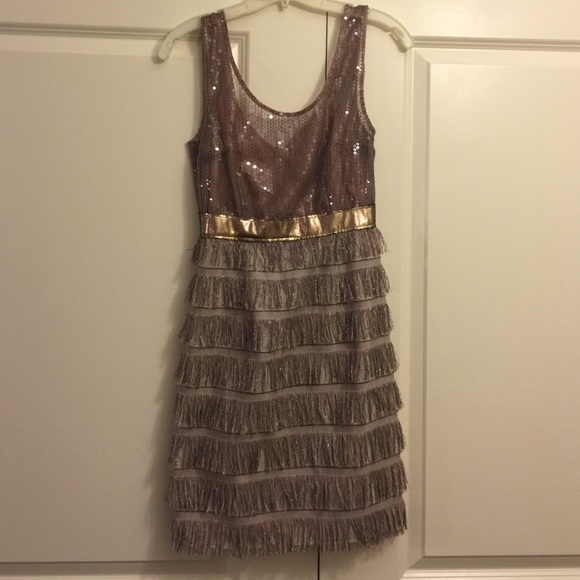 Bronze Cocktail Dress