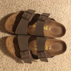 Barely worn, Size 38 Birkenstocks