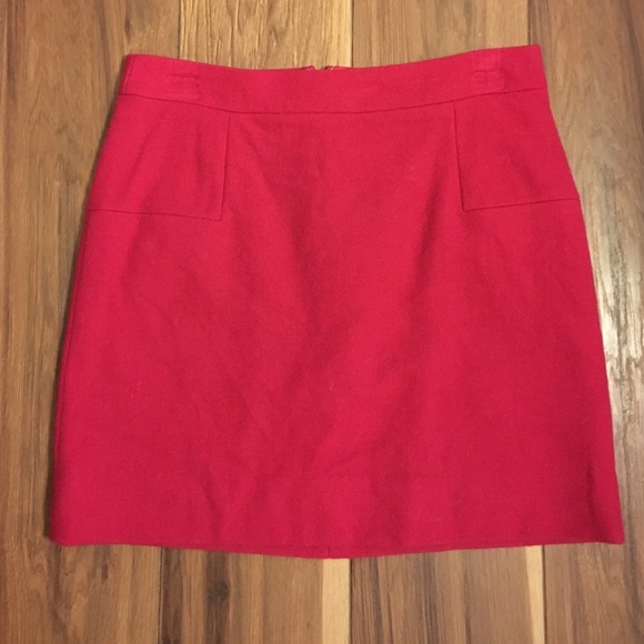 J.Crew 👛HOT PINK👛 wool skirt
