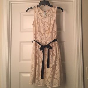 ivory lace dress
