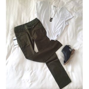 Fitted Jogger Pants