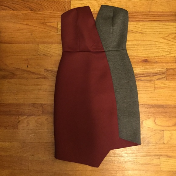 🚫SOLD🚫Neoprene color block dress