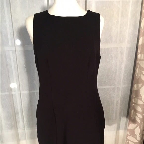 Black Merona Dress with Scallop Bottom