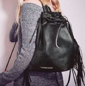 Secret Fashion Show Backpack style bag.