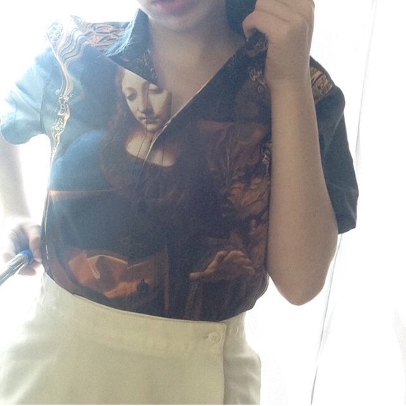 ART WHORE BUTTON UP BY CARBON - Picture 2 of 3