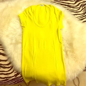 Splendid yellow tshirt size S