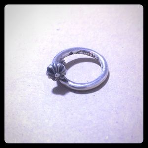 Chrome hearts nail 925 silver ring adjustable
