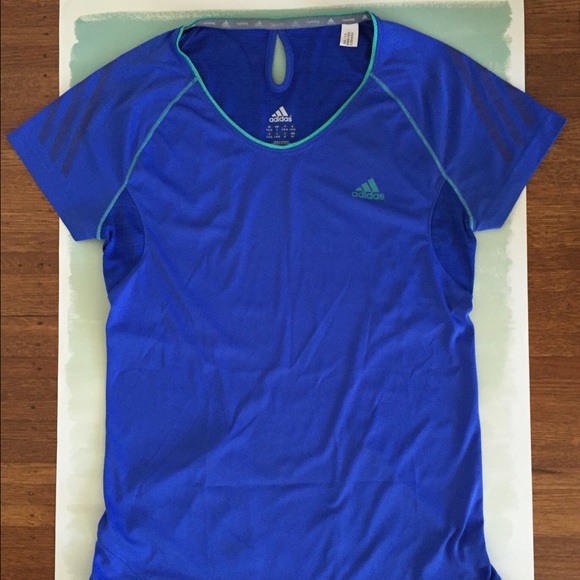 Adidas technical running short-sleeve, size S