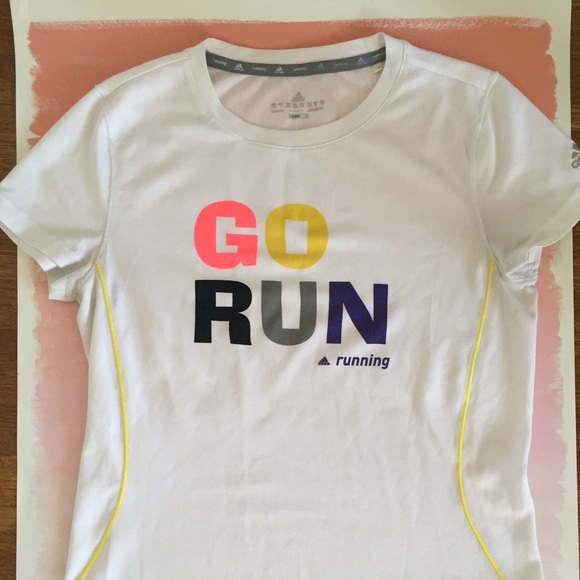 Adidas technical running short-sleeve, size S