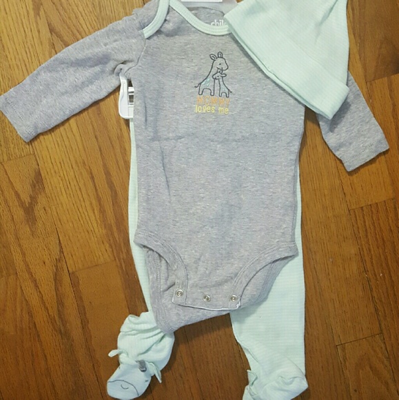 3/6months Child of Mine 3 piece outfit