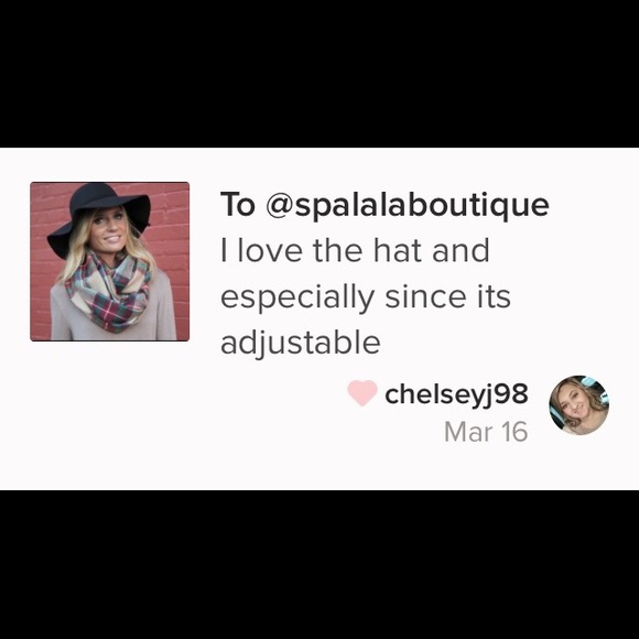 NWT last one Burgundy boho hat - Picture 4 of 4