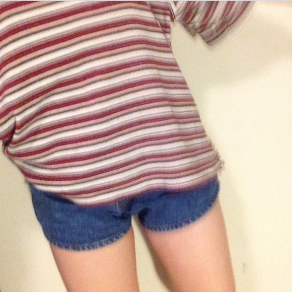 BOLERO HIGH WAIST DENIM SHORTS - Picture 2 of 3